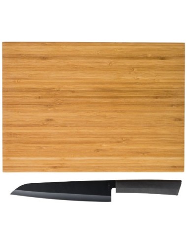Planche à découper et couteau de chef Element