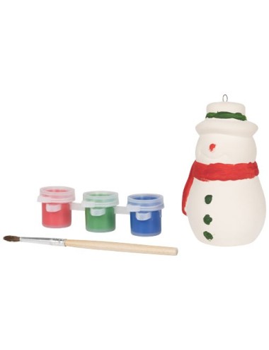 Peindre un bonhomme de neige