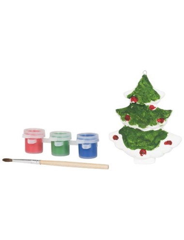 Peindre un arbre de Noël