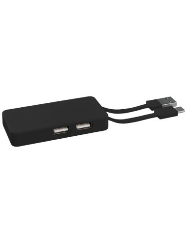 Hub USB avec cable dual