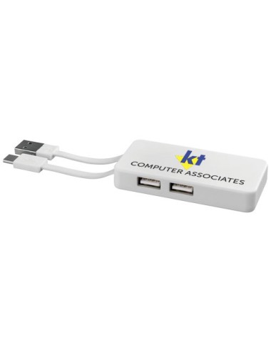 Hub USB avec cable dual
