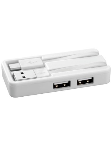 Hub USB avec cable dual