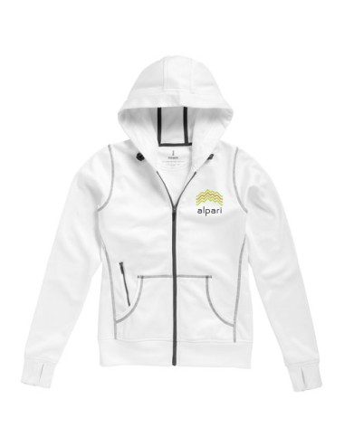 Sweater capuche full zip femme Moresby