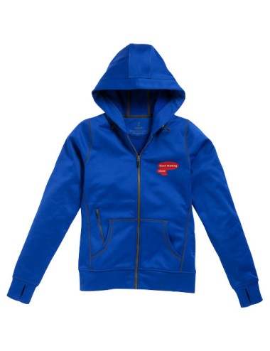 Sweater capuche full zip femme Moresby