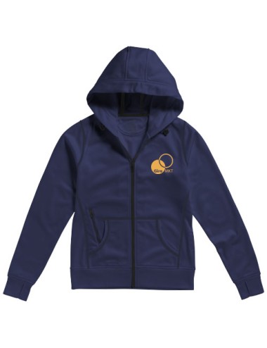 Sweater capuche full zip femme Moresby