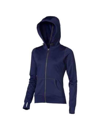 Sweater capuche full zip femme Moresby