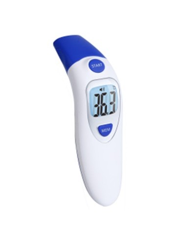 Thermomètre frontale multifonction avec affichage LCD