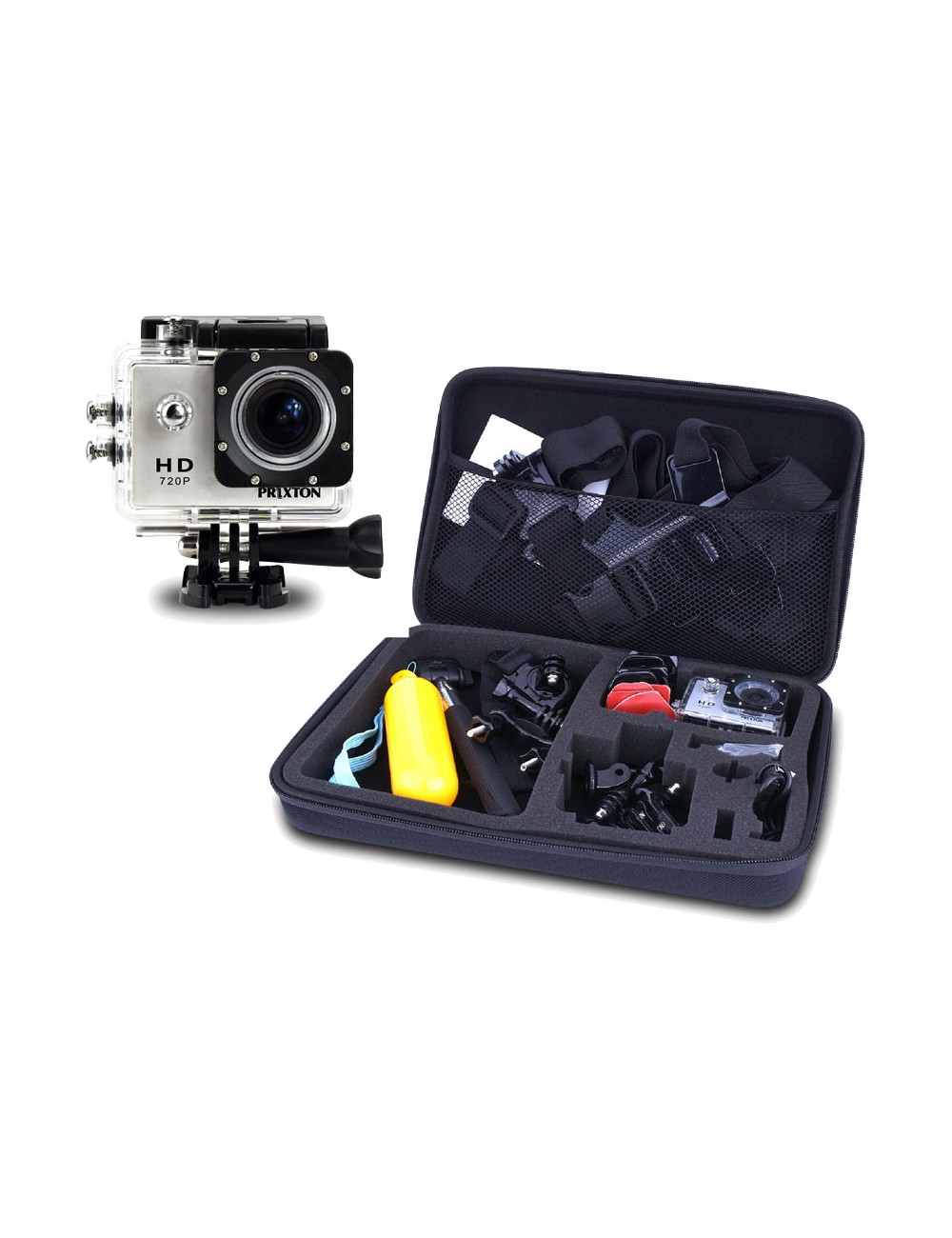 CAMÉRA DE SPORT PRIXTON DX609 ACCESSOIRES