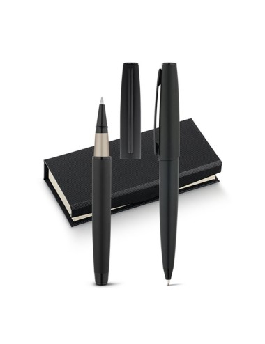 BENTON. KIt roller et stylo bille en métal