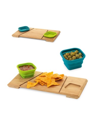 PAPRIKA. Plateau avec 2 bols