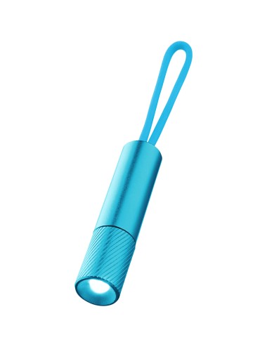 Porte-clés avec lampe LED et dragonne luminescente Merga