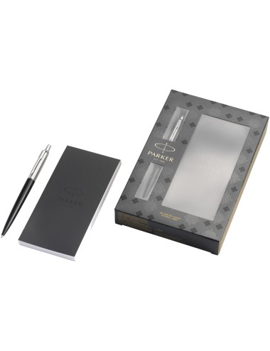 Parure cadeau avec stylo et bloc-notes Jotter Bond Street