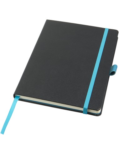 Bloc-notes couleurs A5 Meyla à couverture rigide