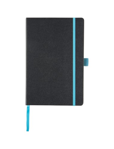 Bloc-notes couleurs A5 Meyla à couverture rigide