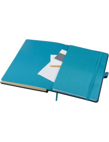 Bloc-notes couleurs A5 Meyla à couverture rigide