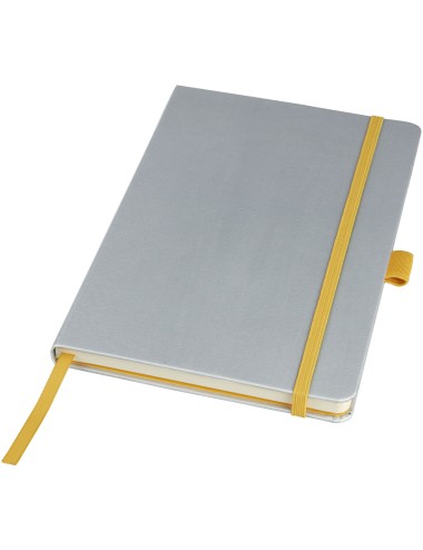 Bloc-notes couleurs A5 Meyla à couverture rigide
