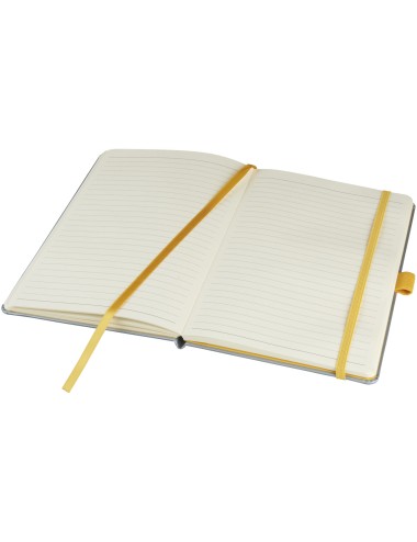 Bloc-notes couleurs A5 Meyla à couverture rigide