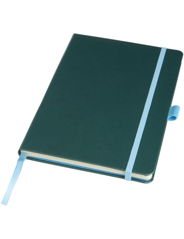 Bloc-notes couleurs A5 Meyla à couverture rigide