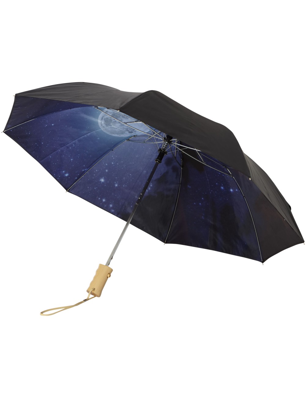Parapluie pliable à ouverture automatique 21" Clear-night