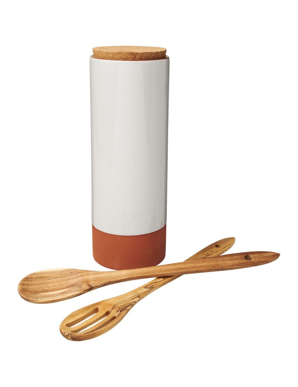 Porte-pâtes Terracotta avec cuillères