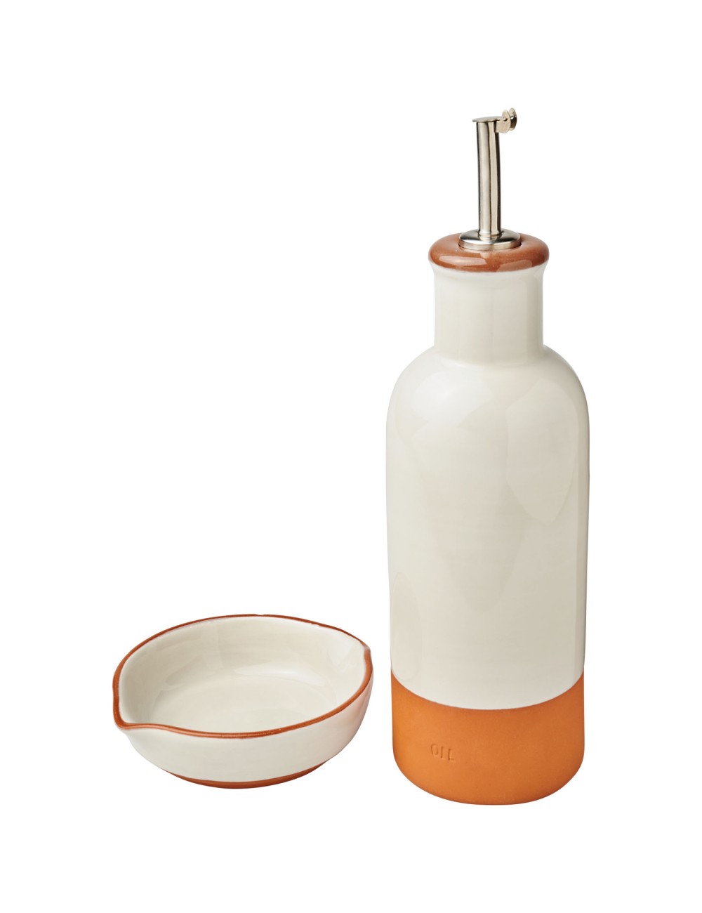 Service à sauce et assaisonnement Terracotta