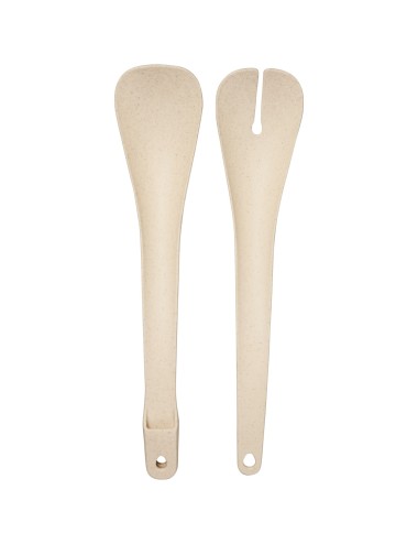 Saladier Lucha en fibre de paille de blé avec couverts de service