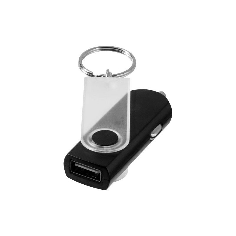 Adaptateur allume-cigare porte-clés Swivel