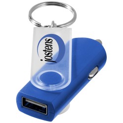 Adaptateur allume-cigare porte-clés Swivel