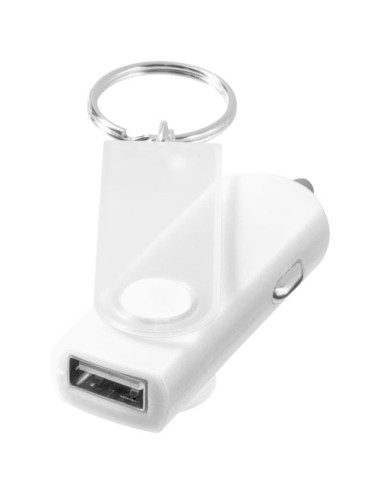 Adaptateur allume-cigare porte-clés Swivel