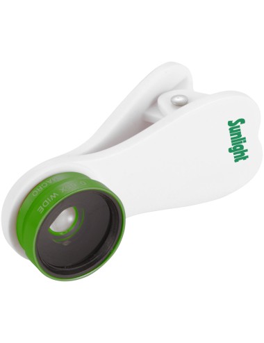 Objectif grand angle macro avec clip pour smartphone Optic