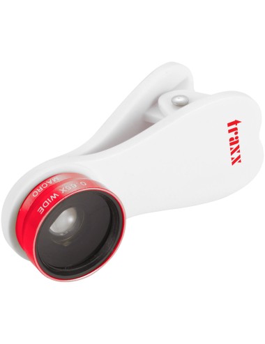 Objectif grand angle macro avec clip pour smartphone Optic