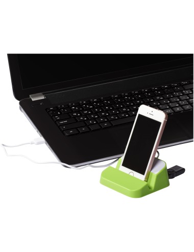 Hub et support téléphone 3 en 1 Hopper