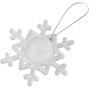 Décoration Elssa en forme de flocon de neige