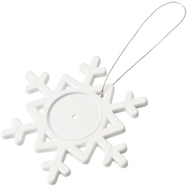 Décoration Elssa en forme de flocon de neige