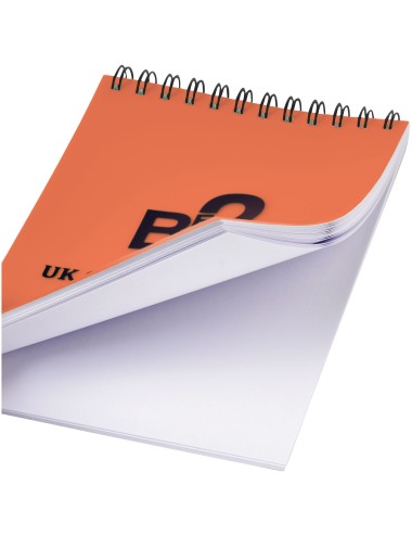 Carnet à spirales A6 avec couverture plastique