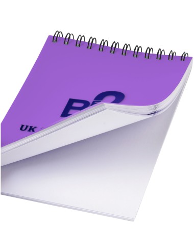 Carnet à spirales A6 avec couverture plastique