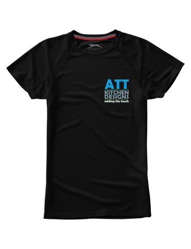 T-shirt cool fit manches courtes pour femmes Serve