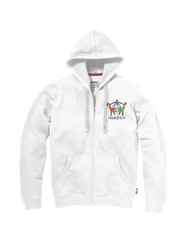 Sweater capuche full zip Open