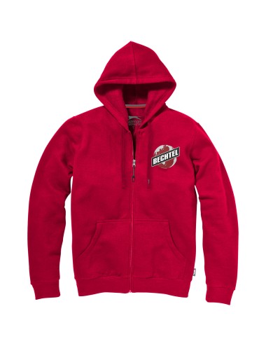 Sweater capuche full zip Open