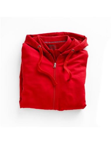 Sweater capuche full zip Open