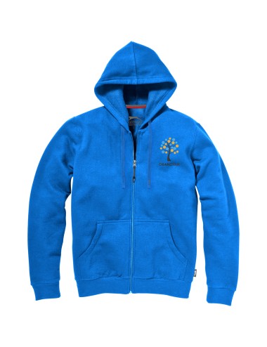 Sweater capuche full zip Open