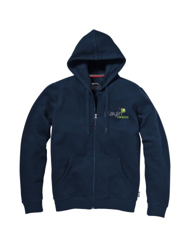 Sweater capuche full zip Open