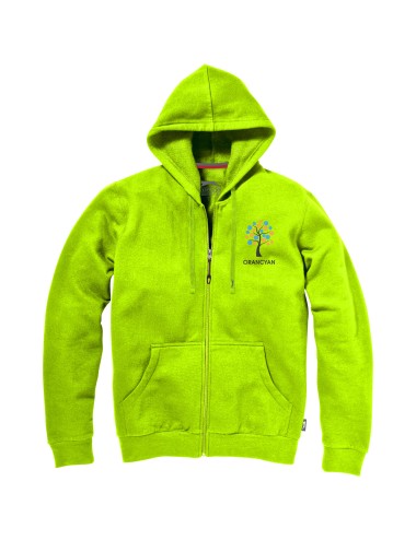 Sweater capuche full zip Open