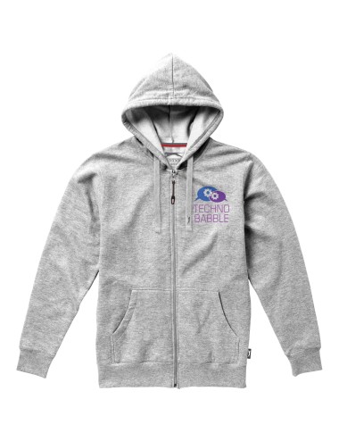 Sweater capuche full zip Open