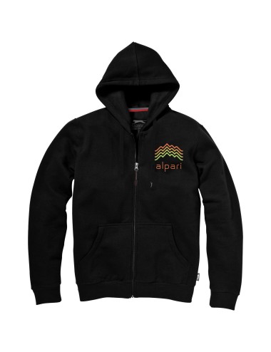 Sweater capuche full zip Open