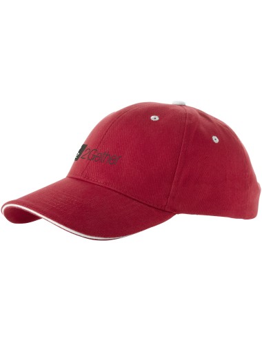 Casquette 6 panneaux sandwich Brent