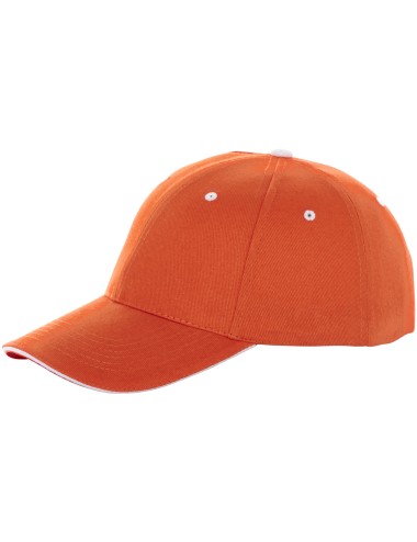 Casquette 6 panneaux sandwich Brent
