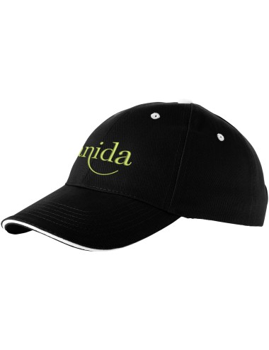 Casquette 6 panneaux sandwich Brent