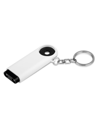 TOKEN. Porte-clés avec monnaie pour chariot de supermarché