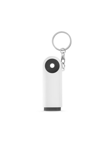TOKEN. Porte-clés avec monnaie pour chariot de supermarché